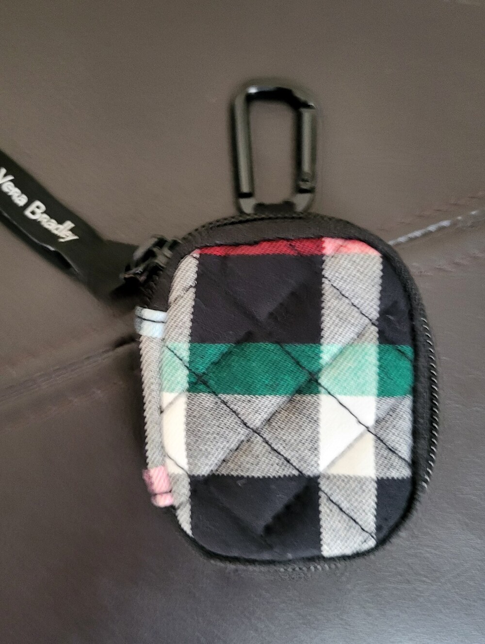 Vera Bradley Air Pod Case - Ribbons Plaid